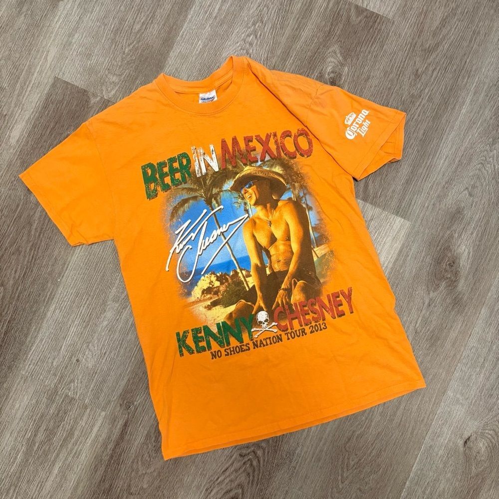 Kenny Chesney Beer in Mexico Band Tee H4